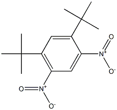 1,3-Di-tert-butyl-4,6-dinitrobenzene Struktur