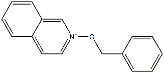 2-Benzyloxyisoquinolinium Struktur