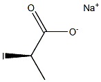 [R,(-)]-2-Iodopropionic acid sodium salt Struktur