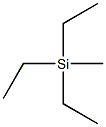 Triethylmethylsilane Struktur