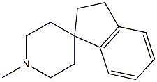 2,3-Dihydro-1'-methylspiro[1H-indene-1,4'-piperidine] Struktur