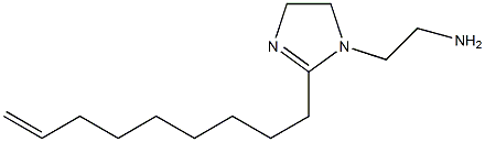 1-(2-Aminoethyl)-2-(8-nonenyl)-2-imidazoline Struktur