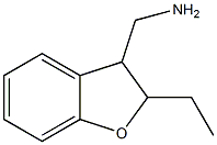 2,3-Dihydro-2-ethyl-3-benzofuranmethanamine Struktur