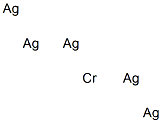 Chromium pentasilver Struktur