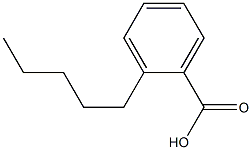 2-Pentylbenzoic acid Struktur