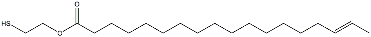 16-Octadecenoic acid 2-mercaptoethyl ester Struktur