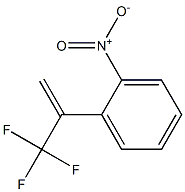 2-(2-Nitrophenyl)-3,3,3-trifluoro-1-propene Struktur