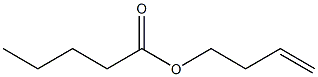 Valeric acid 3-butenyl ester Struktur