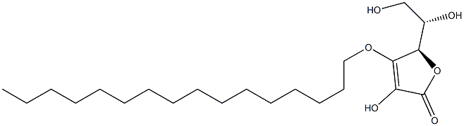 3-O-Cetyl-L-ascorbic acid Struktur