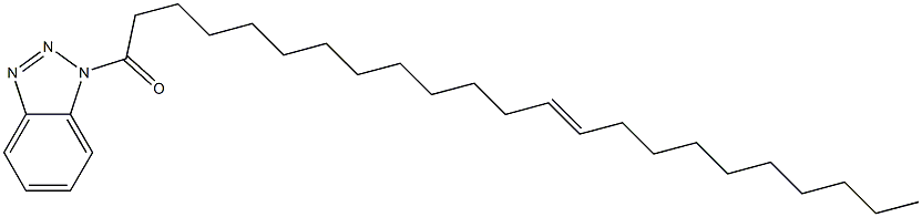 1-(1-Oxo-13-tricosenyl)-1H-benzotriazole Struktur