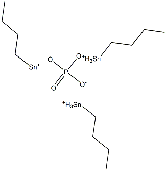 Phosphoric acid butyl=tin(II) salt Struktur