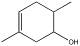 3,6-Dimethyl-3-cyclohexen-1-ol Struktur