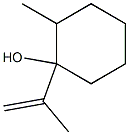 Methylisopropenylcyclohexanol Struktur