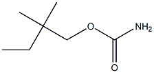 2,2-Dimethyl-1-butanol carbamate Struktur