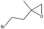 2-Methyl-2-(2-bromoethyl)oxirane Struktur