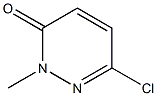 2-Methyl-6-chloropyridazine-3(2H)-one Struktur