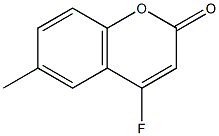 6-Methyl-4-fluorocoumarin Struktur