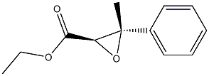 (2R,3S)-3-Methyl-3-phenyloxirane-2-carboxylic acid ethyl ester Struktur