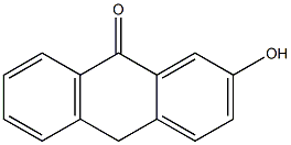 2-Hydroxyanthrone Struktur