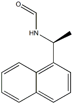 (-)-N-[(S)-1-(1-Naphtyl)ethyl]formamide Struktur