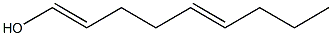 1,5-Nonadien-1-ol Struktur