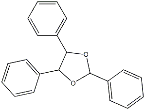 2,4,5-Triphenyl-1,3-dioxolane Struktur