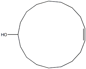 (9Z)-9-Cycloheptadecen-1-ol Struktur