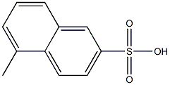 5-Methyl-2-naphthalenesulfonic acid Struktur