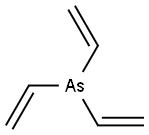 Trivinylarsine Struktur