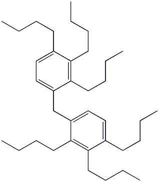 4,4'-Methylenebis(1,2,3-tributylbenzene) Struktur