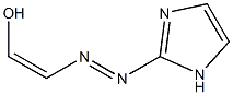 2-[(Z)-[(E)-2-Hydroxyethenyl]azo]-1H-imidazole Struktur