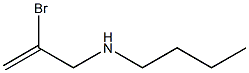 2-Bromo-N-butyl-2-propen-1-amine Struktur