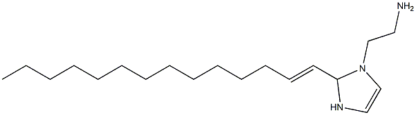 1-(2-Aminoethyl)-2-(1-tetradecenyl)-4-imidazoline Struktur