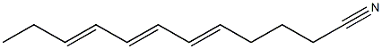 5,7,9-Dodecatrienenitrile Struktur