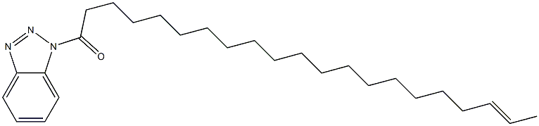 1-(1-Oxo-19-henicosenyl)-1H-benzotriazole Struktur