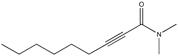 N,N-Dimethyl-2-nonynamide Struktur