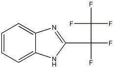 2-(Pentafluoroethyl)-1H-benzimidazole Struktur