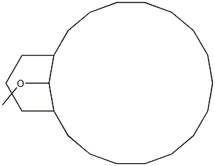 21-Methoxybicyclo[15.3.1]henicosane Struktur