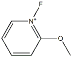 1-Fluoro-2-methoxypyridinium Struktur