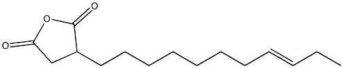 2-(8-Undecenyl)succinic anhydride Struktur