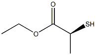 [S,(-)]-2-Mercaptopropionic acid ethyl ester Struktur