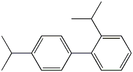 2,4'-Diisopropylbiphenyl Struktur