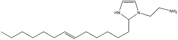 1-(2-Aminoethyl)-2-(6-tridecenyl)-4-imidazoline Struktur