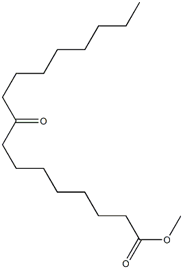 9-Oxoheptadecanoic acid methyl ester Struktur