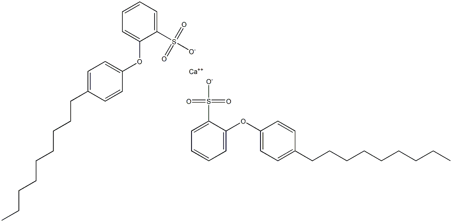 Bis[2-(4-nonylphenoxy)benzenesulfonic acid]calcium salt Struktur