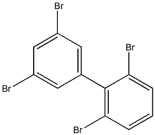 2',3,5,6'-Tetrabromo-1,1'-biphenyl Struktur