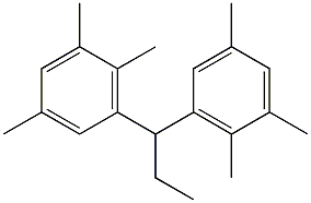 3,3'-Propylidenebis(1,2,5-trimethylbenzene) Struktur