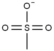 Methylsulfonate Struktur