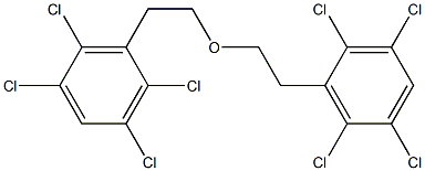 2,3,5,6-Tetrachlorophenylethyl ether Struktur