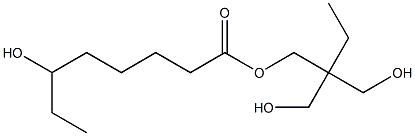 6-Hydroxyoctanoic acid 2,2-bis(hydroxymethyl)butyl ester Struktur